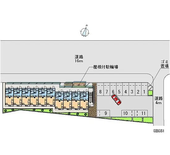 ★手数料０円★碧南市丸山町 月極駐車場